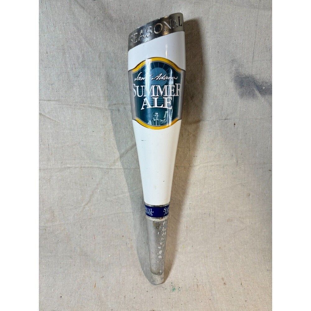 Samuel Adams Summer Ale White Acrylic Beer Tap